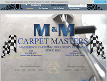 Tablet Screenshot of carpetmasterusa.com